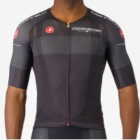 Abbigliamento uomo Maglia da gara nera Giro d'Italia 2024 Abbigliamento uomo Maglia da gara nera Giro d'Italia 2024