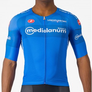 Abbigliamento da uomo Maglia gara blu Giro d'Italia 2024