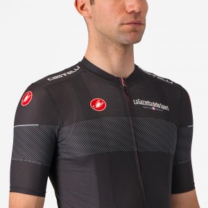Abbigliamento Uomo Maglia Nera Classifica Giro d'Italia 2024