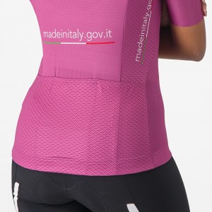 Abbigliamento Donna Maglia Ciclamino Giro d'Italia 2024 Competizione