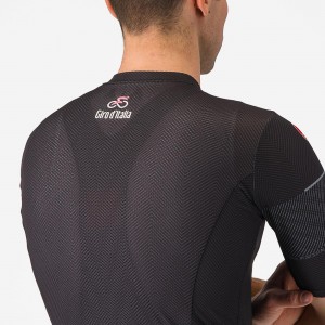 Abbigliamento Uomo Maglia Nera Classifica Giro d'Italia 2024