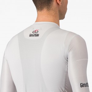 Maglia Abbigliamento Uomo Trofeo Giro d'Italia 2024-Grigio Argento