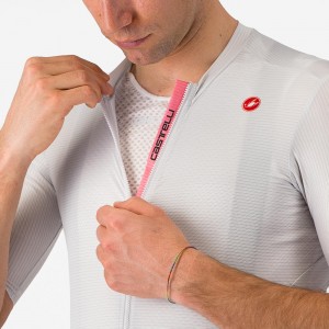 Maglia Abbigliamento Uomo Trofeo Giro d'Italia 2024-Grigio Argento