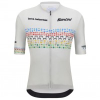 Abbigliamento uomo Zurigo 2024 Maglia Santini UCI Masters World Champion-Grigio Abbigliamento uomo Zurigo 2024 Maglia Santini UCI Masters World Champion-Grigio