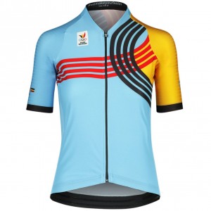 Maglia della Nazionale Belga Femminile-Parigi 2024