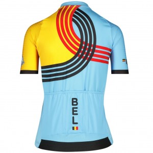 Maglia della Nazionale Belga Femminile-Parigi 2024