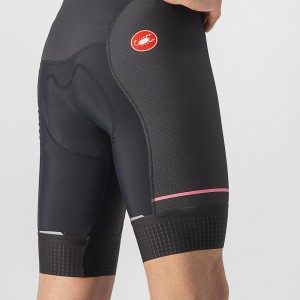 Pantaloncini con bretelle Abbigliamento da uomo Giro d'Italia 2024 Competizione-Nero