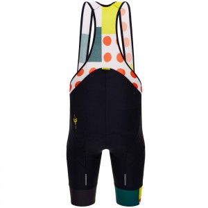 Abbigliamento uomo Salopette Santini Tour de France 2024-Combinato