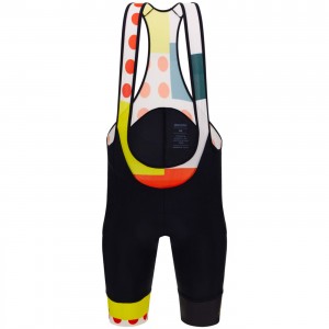 Abbigliamento uomo Salopette Santini Tour de France 2024-Combinato