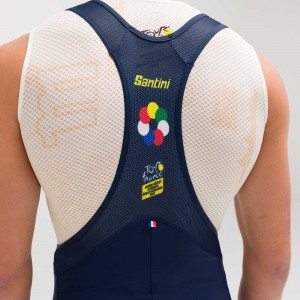 Pantaloncini con bretelle uomo Tour de France 2024-Grand Départ