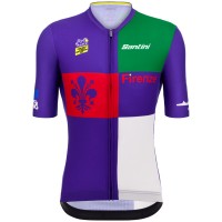 Abbigliamento Uomo Santini Tour de France 2024 Maglia Firenze Abbigliamento Uomo Santini Tour de France 2024 Maglia Firenze