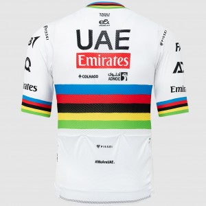 Maglia da uomo del Team UAE 2024 Pissei World Champion