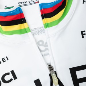 Maglia a maniche lunghe Pissei Team UAE 2024 da uomo-Campione del mondo