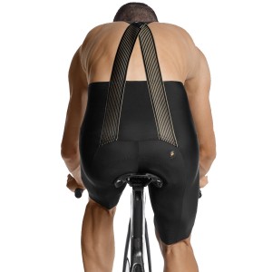 Calzamaglia con bretelle Assos Mille GTO da uomo-Oro