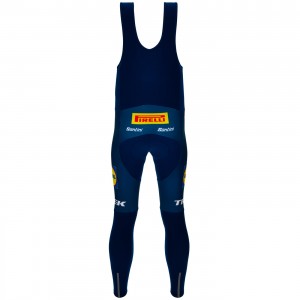 Abbigliamento uomo Salopette lunga Santini Lidl Trek 2024 Pantaloncini