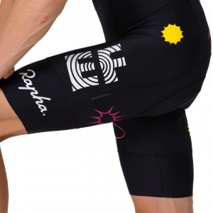 Abbigliamento uomo Calzamaglia con bretelle Rapha EF Education EasyPost Pro Team 2024