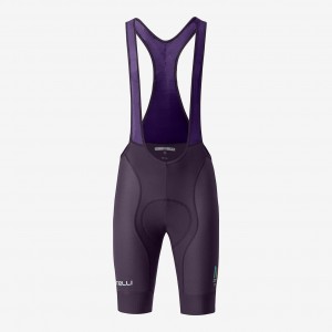 Abbigliamento uomo Maratona Dles Dolomites-Enel 2024 Pantaloncini con bretelle da donna
