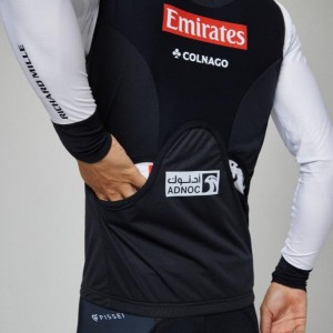 Abbigliamento uomo Gilet Bufera Pissei Team UAE 2024