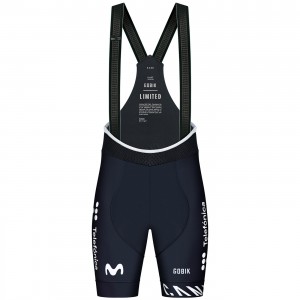 Abbigliamento uomo Calzamaglia con bretelle Gobik Movistar 2024 Limited 5.0 K10