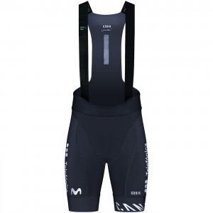 Abbigliamento uomo Calzamaglia con bretelle Gobik Movistar 2024 Revolution 2.0 K10