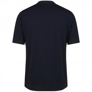 Abbigliamento uomo T-shirt con logo Rapha-Blu