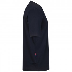 Abbigliamento uomo T-shirt con logo Rapha-Blu