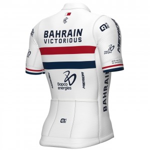 Abbigliamento uomo Maglia Ale Bahrain Victorious 2024 PRS-Campione di Gran Bretagna