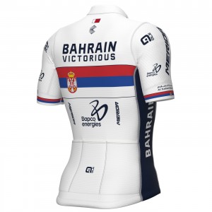 Abbigliamento uomo Maglia Ale Bahrain Victorious 2024 PRS-Campione di Serbia