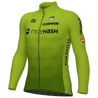 Maglia a maniche lunghe della Nazionale Slovena Maschile 2024 Maglia a maniche lunghe della Nazionale Slovena Maschile 2024