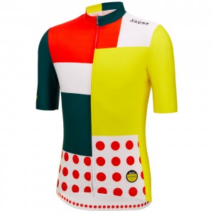 Abbigliamento Uomo Santini Tour de France 2024 Maglia Combo