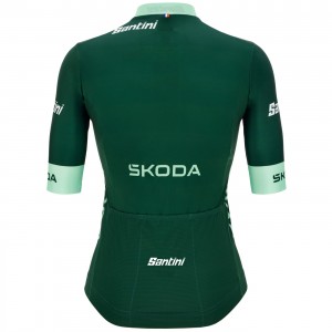 Abbigliamento Donna Tour de France 2024 Fan Line Maglia Verde Donna