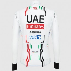Maglia Pissei Team UAE 2024 da uomo a maniche lunghe