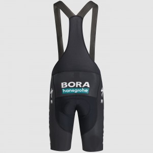 Salopette Sportful Bora Hansgrohe 2024 Pro Classic da uomo-Nero