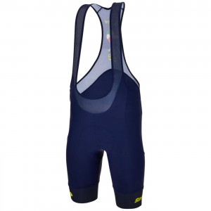 Pantaloncini con bretelle uomo Tour de France 2024-Grand Départ