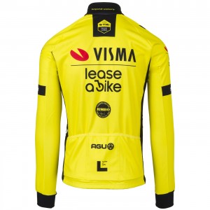 Giacca Agu Team Visma Lease da uomo in bici 2024