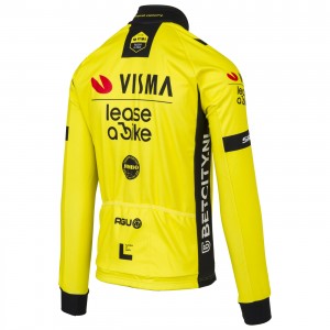 Giacca Agu Team Visma Lease da uomo in bici 2024