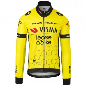 Giacca Agu Team Visma Lease da uomo in bici 2024
