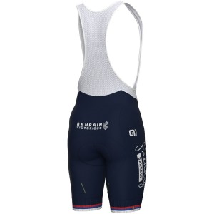 Abbigliamento uomo Pantaloncini con bretelle Ale Bahrain Victorious 2024-Campione serbo