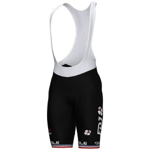 Abbigliamento uomo Pantaloncini con bretelle Ale Groupama FDJ 2024-Campione di Francia