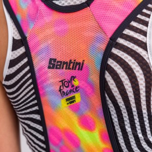 Pantaloncini con bretelle Tour de France donna-Rotterdam