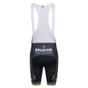Abbigliamento uomo calzamaglia con bretelle Kalas Alpecin Deceuninck 2024 Elite Black-WC
