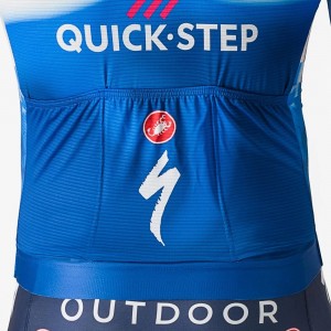 Maglia Castelli Soudal Quick-Step 2024 Aero Race 7.0 da uomo