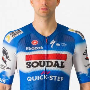 Abbigliamento uomo Maglia Castelli Soudal Quick-Step 2024 Climber's 4.0