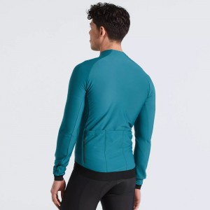 Abbigliamento uomo Maglia termica a maniche lunghe Specialized SL Expert-Verde