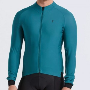Abbigliamento uomo Maglia termica a maniche lunghe Specialized SL Expert-Verde