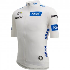Abbigliamento Uomo Tour de France 2024 Fan Line Maglia Bianca
