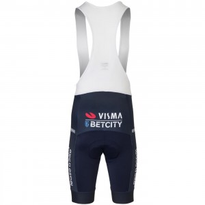 Abbigliamento uomo pantaloncini con bretelle Team Visma Lease a Bike 2024 The Renaissance Agu-TDF