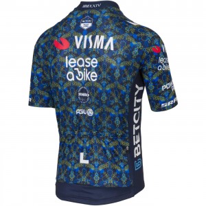 Abbigliamento donna: Maglia Team Visma Lease a Bike 2024 The Renaissance Agu-TDF