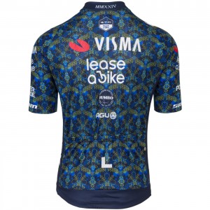 Abbigliamento donna: Maglia Team Visma Lease a Bike 2024 The Renaissance Agu-TDF