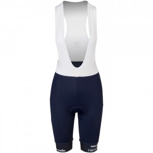 Abbigliamento donna: pantaloncini con bretelle Team Visma Lease a Bike 2024 The Renaissance-TDF